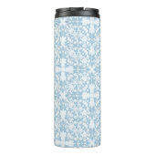 Bouteilles Isothermes Damassé bleu-clair (Dos)