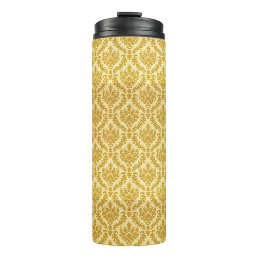 Bouteilles Isothermes Damassé d'or (Devant)