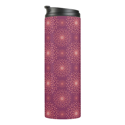 Bouteilles Isothermes Dancing Galaxy Cosmic Drinkware Pattern (Tourné sur la droite)