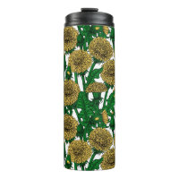 Dandelions sur un cancre thermique blanc