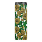 Bouteilles Isothermes Dandelions sur un cancre thermique blanc (Dos)