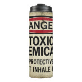 Bouteilles Isothermes Danger : Produits chimiques toxiques, engins de pr (Devant)