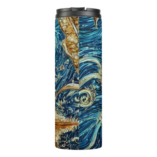 Bouteilles Isothermes Dans le bleu profond (Dos)