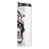 Bouteilles Isothermes Danse Maman Bleached Chemise Danse Vie Messy Bun (Tourné sur la droite)