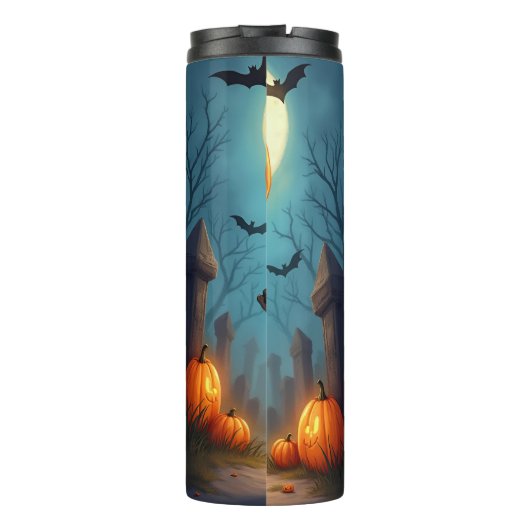 Bouteilles Isothermes Danses de feu, Halloween, Auteur Natasha Us (Dos)