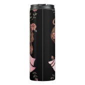 Bouteilles Isothermes Danseurs du ventre Roses rose Mauve Rose danse du  (Dos)