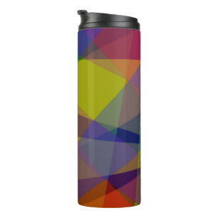 Bouteilles Isothermes Dark Geometric - Tumbler Thermique