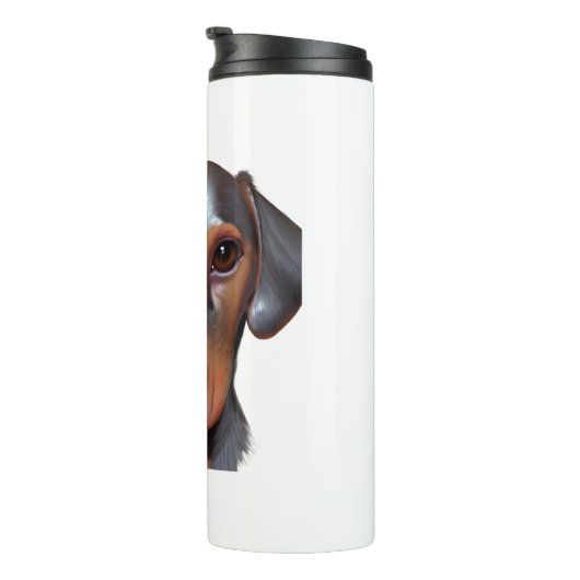 Bouteilles Isothermes Darling Dachshund (Tourné sur la droite)