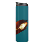 Bouteilles Isothermes Darts - with Flaming Dart image - Personalize (Tourné sur la droite)