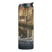 Bouteilles Isothermes "De Brooklyn à Manhattan" nom personnalisé tumbler (Tourné sur la gauche)