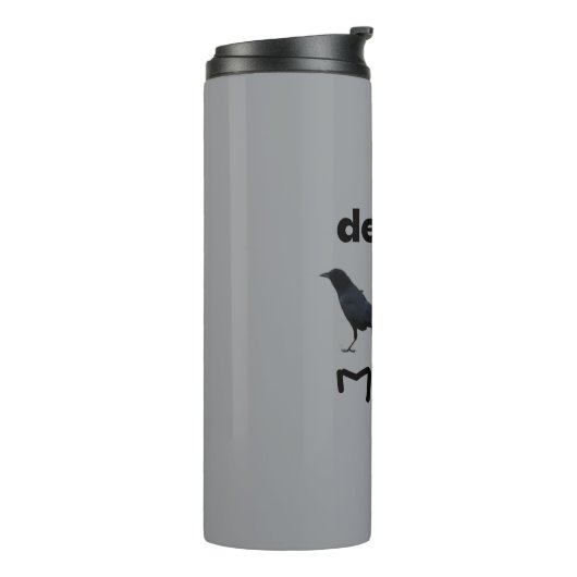 Bouteilles Isothermes Death Crow (Tourné sur la gauche)