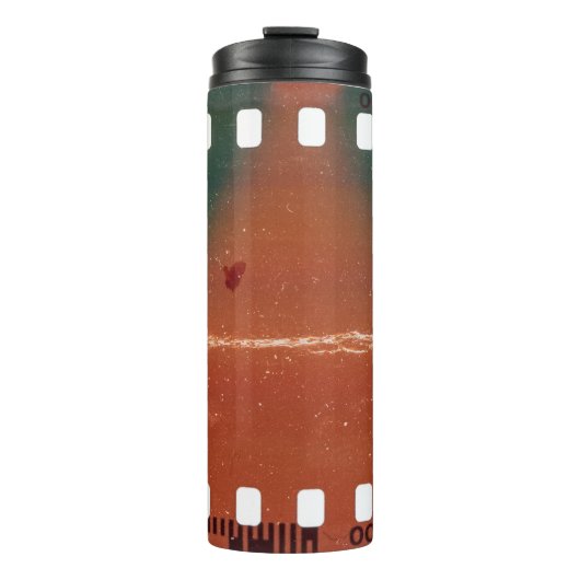 Bouteilles Isothermes Début de bande de film de 35 mm, rayures cool. (Devant)