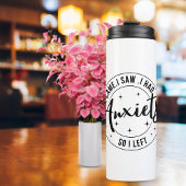 Bouteilles Isothermes Déclaration d'anxiété Tumbler thermique