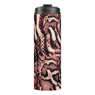 Bouteilles Isothermes déco de la texture motif de serpent