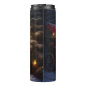 Bouteilles Isothermes Décor de Noël Eskimo Snowy Sleigh (Dos)