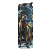 Bouteilles Isothermes Décor de Noël Malinoi Snowy Sleigh (Tourné sur la gauche)