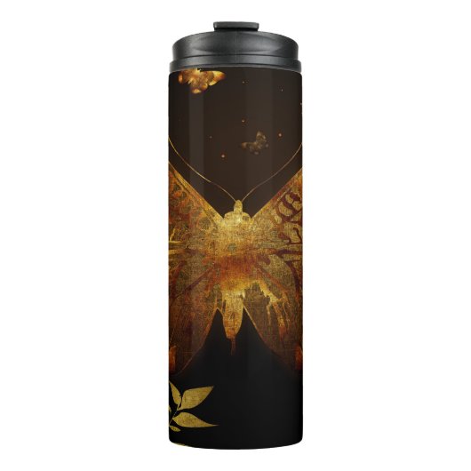 Bouteilles Isothermes Découpe à papillon en fer (Devant)