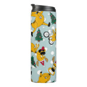 Bouteilles Isothermes Deer Festive : Design Motif de Noël (Tourné sur la droite)