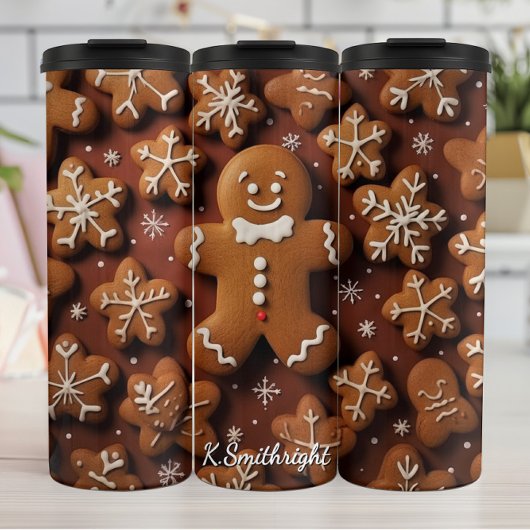 Bouteilles Isothermes Défilé de biscuits joyeux
