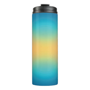 Bouteilles Isothermes dégradé de forme libre sur tumbler thermique