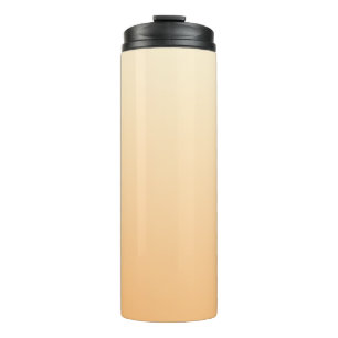 Bouteilles Isothermes Dégradé des couleurs Jaune et Pêche