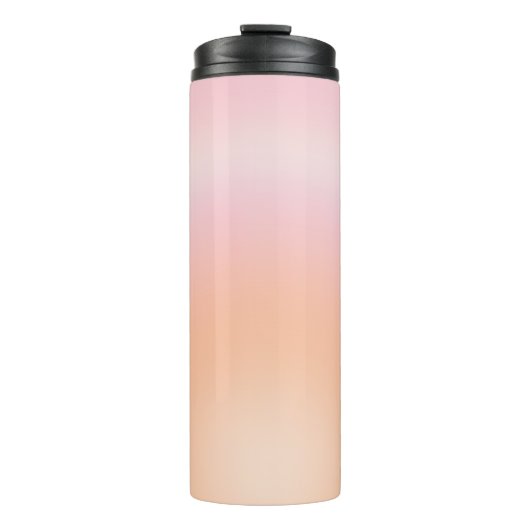 Bouteilles Isothermes Dégradé Fuzz Peach (Devant)