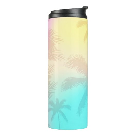 Bouteilles Isothermes Dégradé tropical (Tourné sur la gauche)