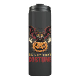 Bouteilles Isothermes Déguisement Halloween Monstre Citrouille Gothique