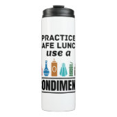 Bouteilles Isothermes Déjeuner Cafétéria Service de restauration Déjeune (Devant)