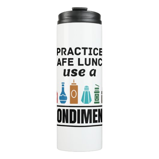 Bouteilles Isothermes Déjeuner Cafétéria Service de restauration Déjeune (Devant)