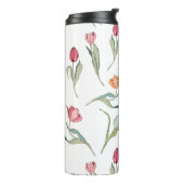 Bouteilles Isothermes Délicat Fleurs Cutes Tulipes (Tourné sur la gauche)
