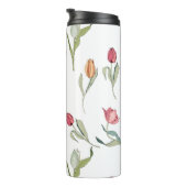 Bouteilles Isothermes Délicat Fleurs Cutes Tulipes (Tourné sur la droite)