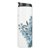 Bouteilles Isothermes Delphinium bleu (Tourné sur la droite)