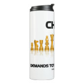 Bouteilles Isothermes Demande d'échecs Concentration totale Jeu d'échecs (Tourné sur la gauche)