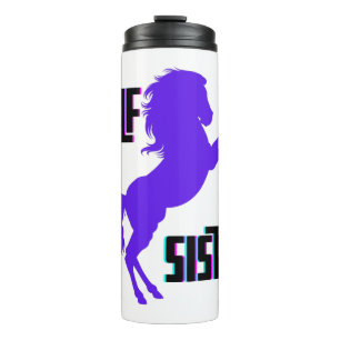 Bouteilles Isothermes Demi-Soeur Pony Violet frère