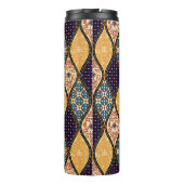 Bouteilles Isothermes Denim Bleu Art Nouveau : sans couture (Dos)