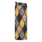 Bouteilles Isothermes Denim Bleu Art Nouveau : sans couture (Tourné sur la droite)