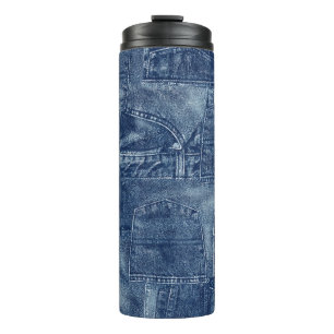 Bouteilles Isothermes Denim material,