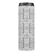 Bouteilles Isothermes Dentelle en céramique Gris (Dos)