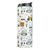 Bouteilles Isothermes Déplaçons le Motif de véhicule (Tourné sur la gauche)