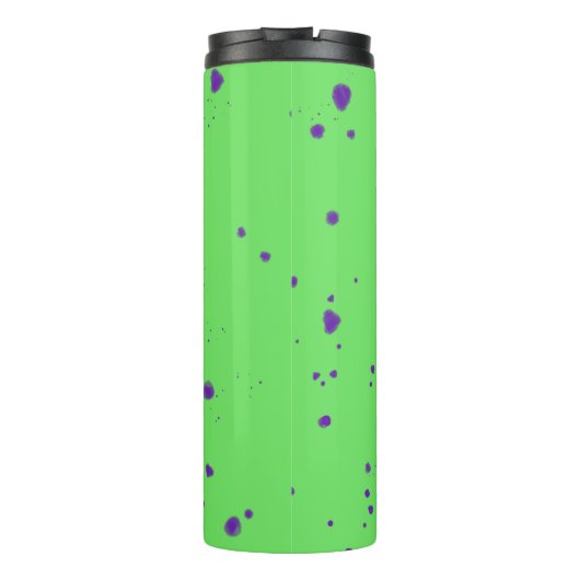 Bouteilles Isothermes Déploiements en violet vert néon (Dos)