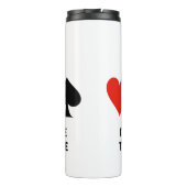 Bouteilles Isothermes Depuis Jouer Bridge Impossible Temps Libre (Dos)