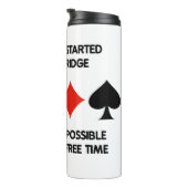 Bouteilles Isothermes Depuis Jouer Bridge Impossible Temps Libre (Tourné sur la droite)