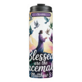 Bouteilles Isothermes Des faiseurs de paix bénis, des colombes de lumièr (Devant)