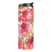 Bouteilles Isothermes Des roses rouges en habit, des motifs sans soudure (Tourné sur la gauche)