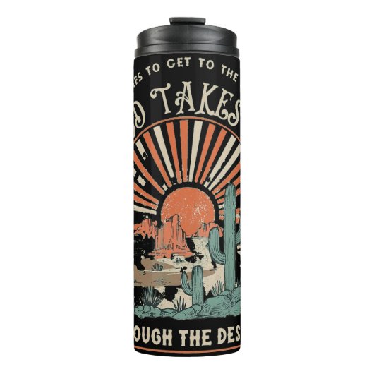 Bouteilles Isothermes Desert Journey Christian Scripture Graphisme (Devant)