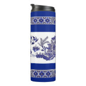 Bouteilles Isothermes Design classique de saule bleu (Tourné sur la droite)