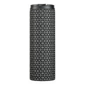 Bouteilles Isothermes Design classique noir et blanc (Dos)