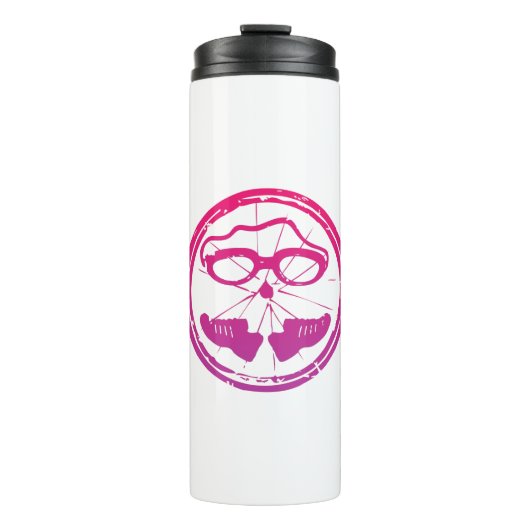 Bouteilles Isothermes Design cool de triathlon (Devant)