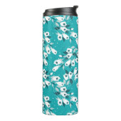 Bouteilles Isothermes Design d'art botanique Motif élégant à la fleur de (Tourné sur la gauche)